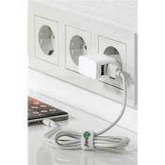 Goobay 44952 Hálózati 2x USB-A töltő (5V / 2.4A) Fehér (44952)