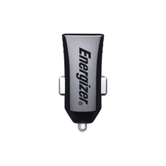 Energizer 2x USB-A Autós töltő - Fekete (12W) (3492548223855)
