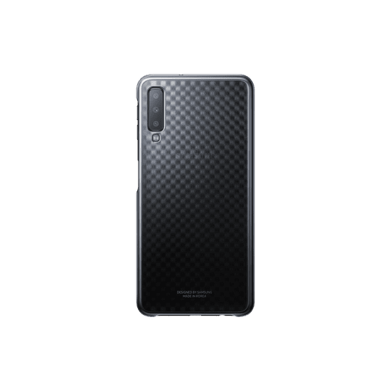 SAMSUNG EF-AA750 Galaxy A7 (2018) gyári Színátmenetes Tok - Fekete (EF-AA750CBEGWW)
