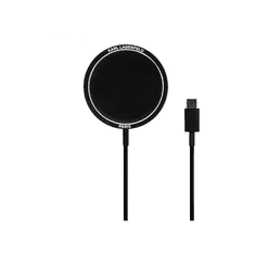 Karl Lagerfeld MagSafe Vezeték nélküli töltő - Fekete (15W) (KF000566)
