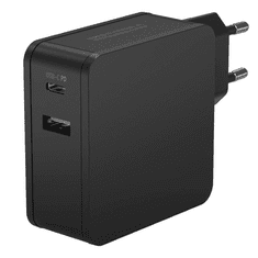 Ansmann 254PD USB-C / USB-A Hálózati töltő - Fekete (60W)