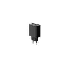 Gembird TA-UC-PDQC20-01-BK USB-C / USB-A Hálózati töltő - Fekete (20W) (TA-UC-PDQC20-01-BK)