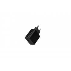 Gembird TA-UC-PDQC20-01-BK USB-C / USB-A Hálózati töltő - Fekete (20W) (TA-UC-PDQC20-01-BK)