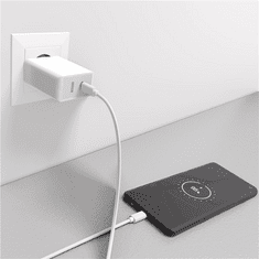 Goobay 44961 Hálózati USB-C / USB-A töltő - Fehér (28W) (44961)