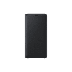 SAMSUNG EF-WA750 Galaxy A7 (2018) gyári Wallet Cover Tok - Fekete (EF-WA750PBEGWW)