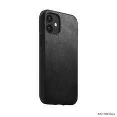 Nomad Modern Apple iPhone 12 Mini Magsafe Bőr Tok - Fekete (NM01965985)