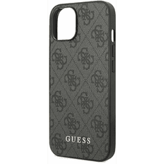 Guess 4G Metal Gold Apple iPhone 14 Tok - Szürke (GUHCP14SG4GFGR)