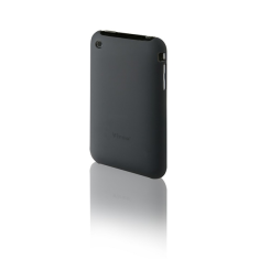 VIREO Apple iPhone 3/3GS Ultravékony Védőtok + Kijelzővédő Fólia - Fekete (CV310BLK)