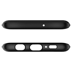 Spigen Rugged Armor Samsung Galaxy S10+ Szilikon Hátlap Tok - Matt fekete (606CS25765)