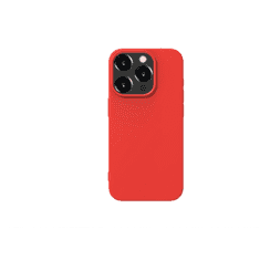 Cellect Apple iPhone 15 Pro Max Prémium Szilikon Tok - Piros (5999112876533)