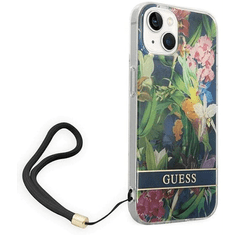 Guess Flower Cord Apple iPhone 14 Tok - Mintás (GUOHCP14SHFLSB)