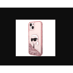 Karl Lagerfeld Apple iPhone 14 Plus Hátlapvédő Tok - Rózsaszín (KLHCP14MLNKHCP)