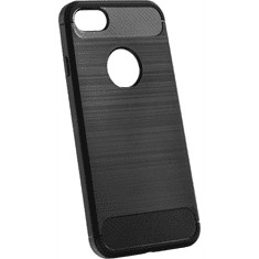 FORCELL Carbon Huawei P Smart Hátlap Tok - Fekete (28611)