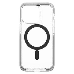 Gear Santa Cruz Snap Apple iPhone 14 Pro Max Magsafe Ütésálló Tok - Átlátszó/Fekete (702010117)