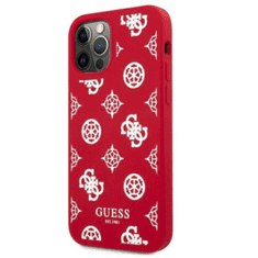 Guess iPhone 12 Pro Max Hátlapvédő Tok - Piros (GUHCP12LLSPEWRE)