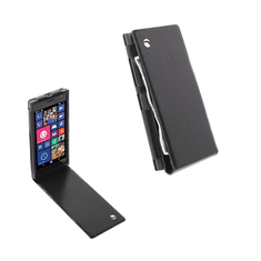 Krusell WalletCase Kalmar Nokia Lumia 735 / 730 Flip Tok - Fekete (76030)