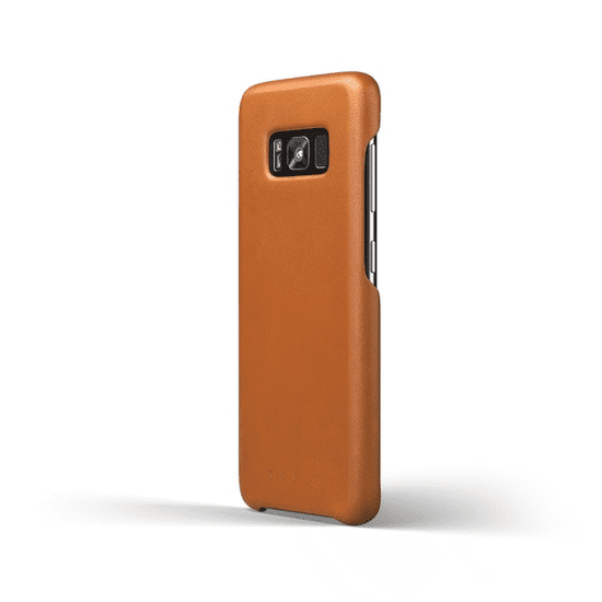 Mujjo CS064 Leather Case Samsung Galaxy S8+ tok - Barna