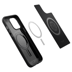 Spigen Mag Armor Magsafe Apple iPhone 13 Pro Szilikon Tok - Fekete (ACS03281)