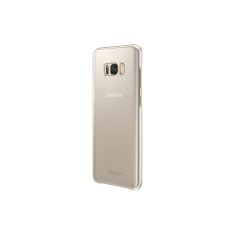 SAMSUNG EF-QG955 Galaxy S8+ gyári Clear Cover Tok - Arany (EF-QG955CFEGWW)