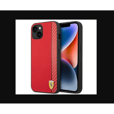Ferrari Apple iPhone 14 Hátlapvédő Tok - Piros (FEHCP14SAXRE)