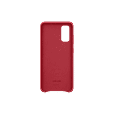 SAMSUNG EF-VG980 Galaxy S20 gyári Bőrtok - Piros (EF-VG980LREGEU)