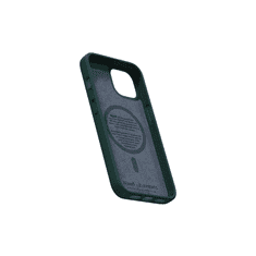 NJORD Salmon Leather Apple Iphone 14 Pro Max MagSafe kompatibilis bőr Tok - Zöld (AONJOTFNA44SL02)