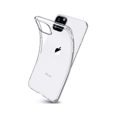 OEM Apple iPhone 11 Pro Ultravékony Szilikon Hátlap Tok - Átlátszó (44444)