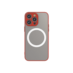 Cellect Apple iPhone 15 Plus Qi Műanyag Tok - Piros/Fekete (5999112877011)