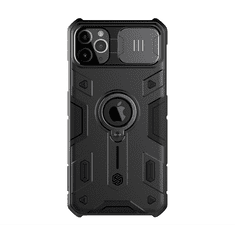 Nillkin Camshield Armor Apple iPhone 11 Ütésálló tok - Fekete (GP-97077)