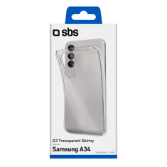 SBS Skinny Samsung Galaxy A34 Tok - Átlátszó (TESKINSAA34T)