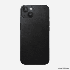 Nomad Leather Skin Apple iPhone 13 Tok - Fekete (NM01163985)