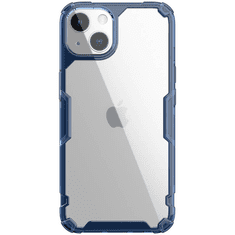 Nillkin Nature Pro Apple iPhone 13 Pro Szilikon Tok - Átlátszó/Kék (GP-112911)