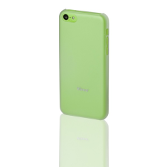 VIREO Apple iPhone 5C Slim Védőtok + Kijelzővédő Fólia - Átlátszó (CV520CLR)