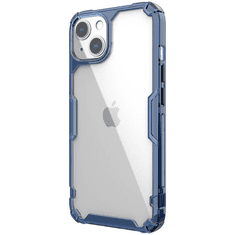 Nillkin Nature Pro Apple iPhone 13 Pro Szilikon Tok - Átlátszó/Kék (GP-112911)