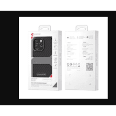 COMMA iPhone 15 Pro Max Hátlapvédő Tok - Fekete