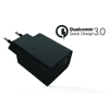 Hálózati USB töltő Fekete (MB-ADPUSBQC30-E)