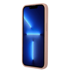 Guess 4G Saffiano Triangle Apple iPhone 13 Pro Max Tok - Rózsaszín/Mintás (GUHCP13XPSATLP)