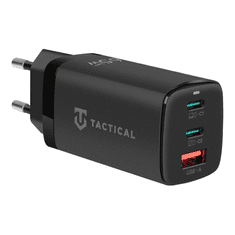 Tactical FlashBang GaN USB-A/2 x USB-C Hálózati töltő - Fekete (65W) (57983112848)