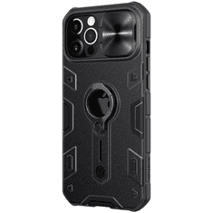 Nillkin CamShield Armor Apple iPhone 12 Pro Max Műanyag Tok - Fekete (NN-CSA-IP12PM/BK)