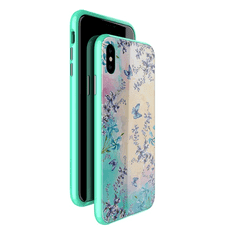 Nillkin Blossom Apple iPhone XS Max Hátlap Tok - Zöld (27875)