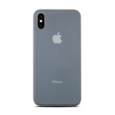 VIREO Jelly 2:1 Apple iPhone XS Védőtok - Átlátszó-fehér (CV110CLR)
