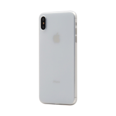 VIREO Jelly 2:1 Apple iPhone XS Védőtok - Átlátszó-fehér (CV110CLR)