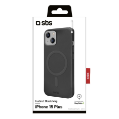 SBS Instinct Apple iPhone 15 Plus Magsafe Tok - Fekete (TEINSTMAGIP1567K)