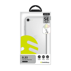 SwitchEasy Apple iPhone SE(2022/2020)/8/7 Szilikon Tok - Átltetsző fehér (103-245-126-65)