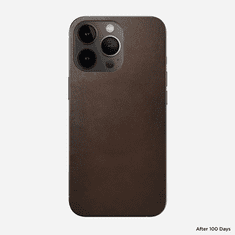 Nomad Leather Skin Apple iPhone 13 Pro Tok - Rusztikus Barna (NM01160885)