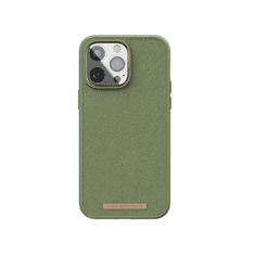 NJORD Suede Apple iPhone 14 Pro Max Tok - Zöld (NA44CM06)
