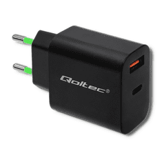 Qoltec 51713 Hálózati Micro-USB töltő (5V / 3A) (51713)
