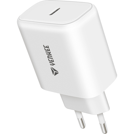 Yenkee YAC 3065 GaN USB-C Hálózati töltő - Fehér (65W) (YAC 3065 GAN)