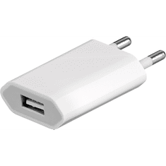 Goobay 44950 Hálózati USB-A töltő - Fehér (5V / 1A) (44950)