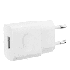 gyári Hálózati USB töltő (5V /1A) Fehér (ECO csomagolásban) (HW-050100E01W)